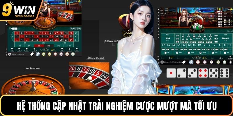 Hệ thống cập nhật trải nghiệm cược mượt mà tối ưu