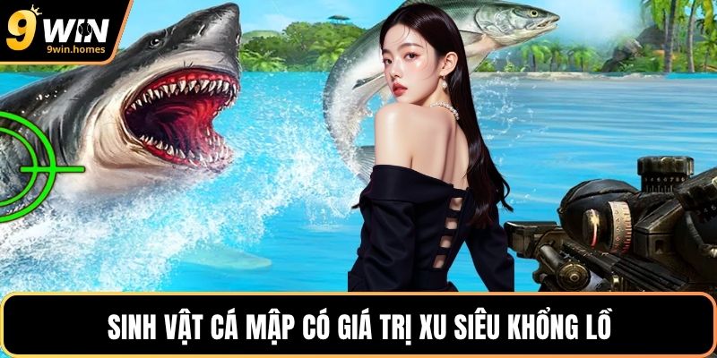 Sinh vật cá mập có giá trị xu siêu khổng lồ